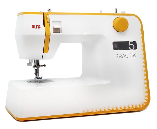 Maquina de coser ALFA: INIZIA525 + MESA. Luz Led 15 diseños de puntada.
